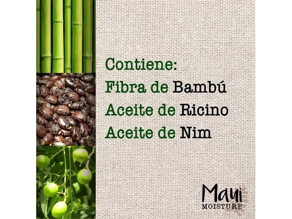 Maui Moisture MAUI MOISTURE_Thicken&amp;Restore+ Shampoo sjampo for sprøtt hår Bambusfibre 385ml