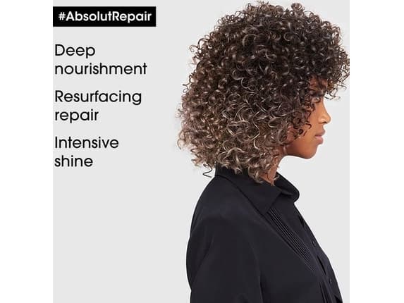 Hårbalsam L`Oreal Professionnel Serie Expert Absolute Repair Gold Quinoa & Protein, Tørt/skadet hår, 200ml