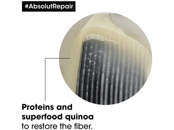Sampon L`Oreal Professionnel Serie Expert Absolut Repair Gold Quinoa &amp; Protein, Per uscat/deteriorat, 300ml