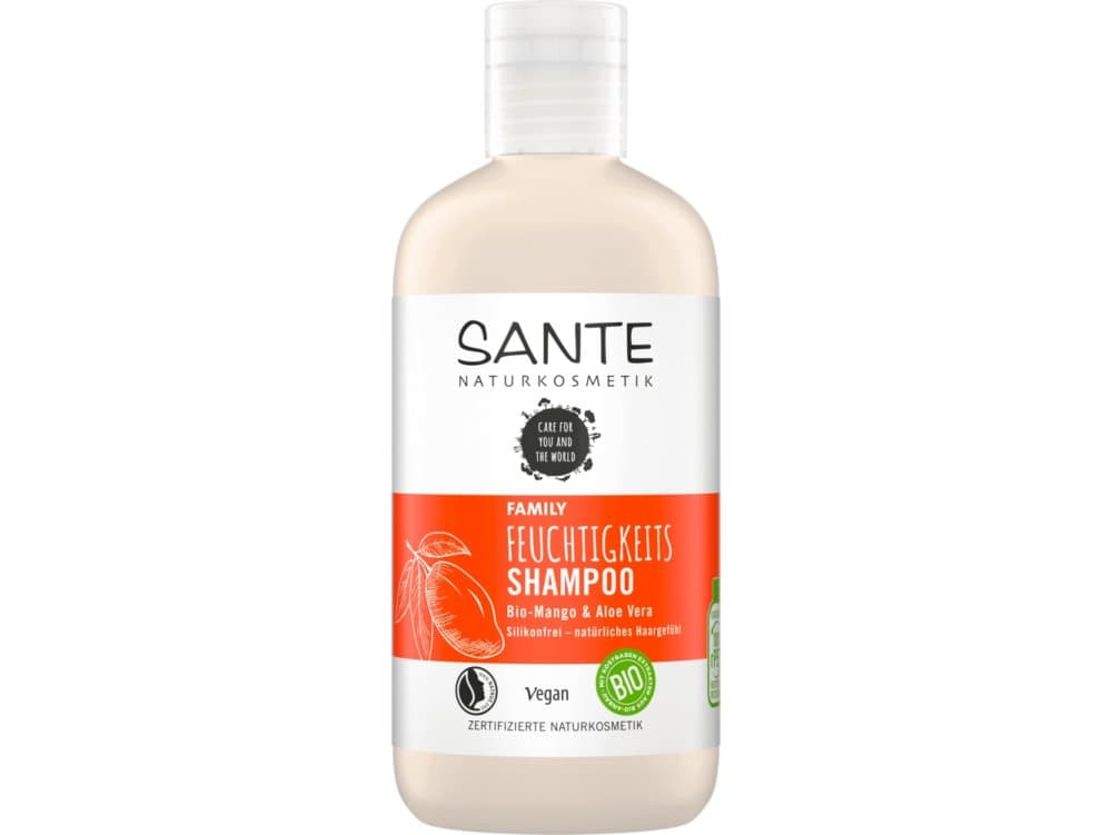 Sante (DE) Sante, Moisturizing Shampoo, Mango & Aloe Vera, 250ml (GERMANY PRODUCT)