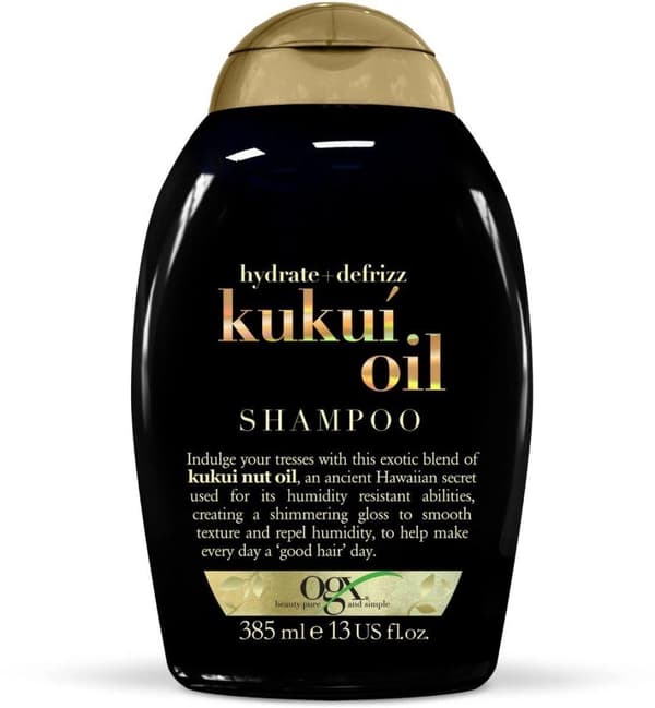 OGX Hydrate & Defrizz+ Kukui Oil Shampoo 385ml