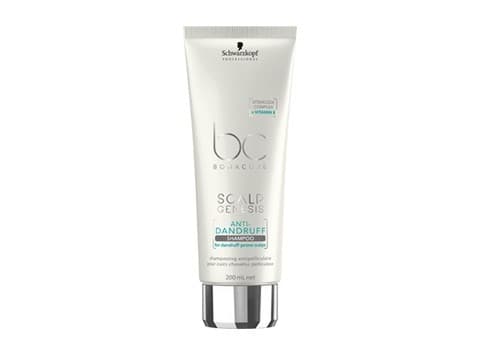 Schwarzkopf BC Scalp Genesis Anti-Dandruff, Sjampo, Alle hårtyper, Alle farger, 200 ml, Motvirker flass, Rør