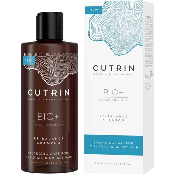 Cutrin Cutrin BIO + Re-Balance Shampoo 250ml - Fett & Djuprengörande