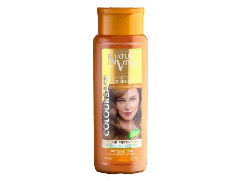 Naturaleza y Vida 8414002740147, Unisex, Sjampo, Blondt hår, Farget hår, Blond, 300 ml, Farge beskyttelse, Fuktighets krem, Reparere, Shine (lys), My