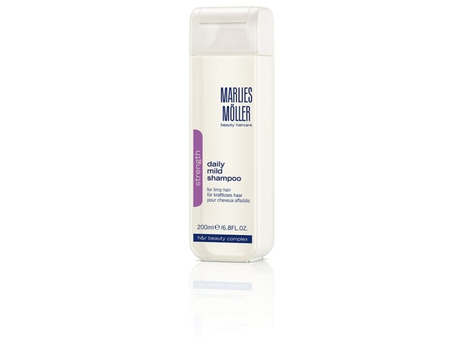 Marlies Möller STRENGTH, Kvinner, Ikke-profesjonelle, Sjampo, Tynt hår, Alle farger, 200 ml
