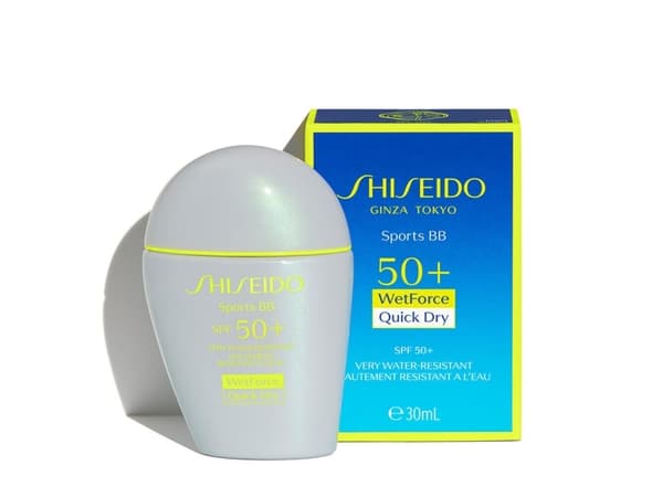 Shiseido Sports BB SPF50+, BB creme, Mørk hud, Kvinder, Universel, Fugte, Beskyttelse, Very Dark