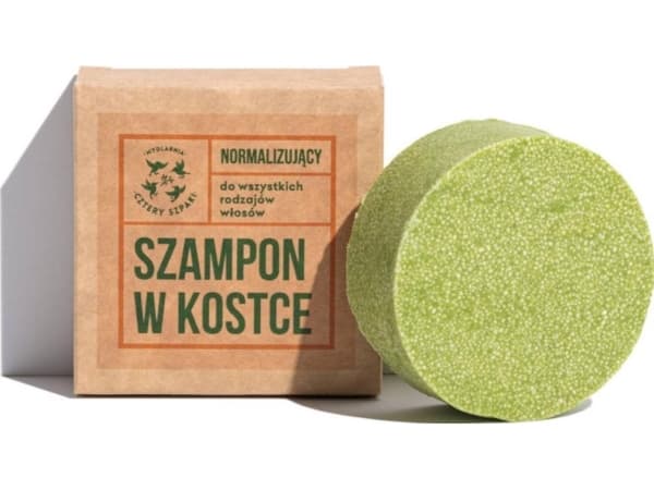 Mydlarnia Cztery Szpaki Cztery Szpaki Shampoo in a block, normalizing rosemary and mandarin - 75 g