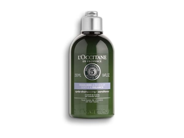 L''Occitane Aromachologie Gentle & Balance Conditioner, Kvinner, 250 ml, Uprofesjonell hårbalsam, Alle hårtyper, Detangling, Shine (lys), Mykgjører,