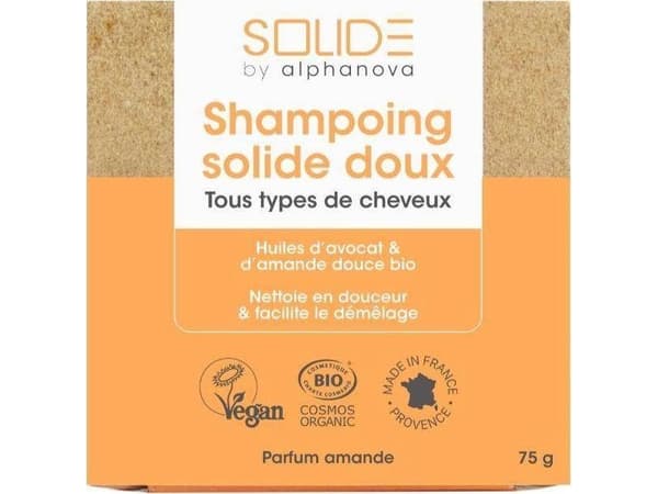 ALPHANOVA SOLIDE Alphanova Solide, Ankelschampo, 75g