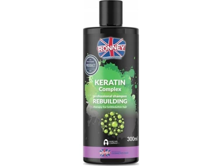 Ronney Ronney Keratin Complex Professional Shampoo Rebuilding rebuilding shampoo for dry and brittle hair 300ml