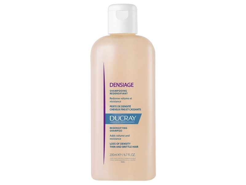 Ducray Densiage, Kvinner, Profesjonell, Sjampo, Tynt hår, 200 ml, Fortettes, Reparere, Volumizing / forstørre