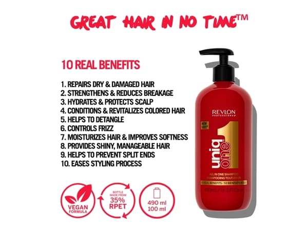 Revlon Professional Uniq One All In One Shampoo 490 ml