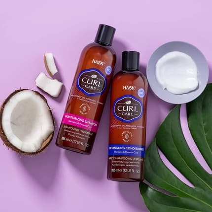 Hask Curl Care Detangling Conditioner For All Curl Patterns Color Safe And