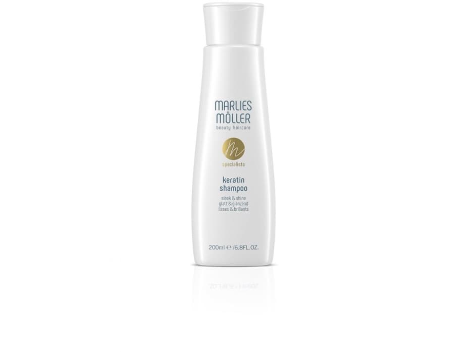 Marlies Möller Keratin shampoo, Kvinner, Profesjonell, Sjampo, Alle hårtyper, Alle farger, 200 ml