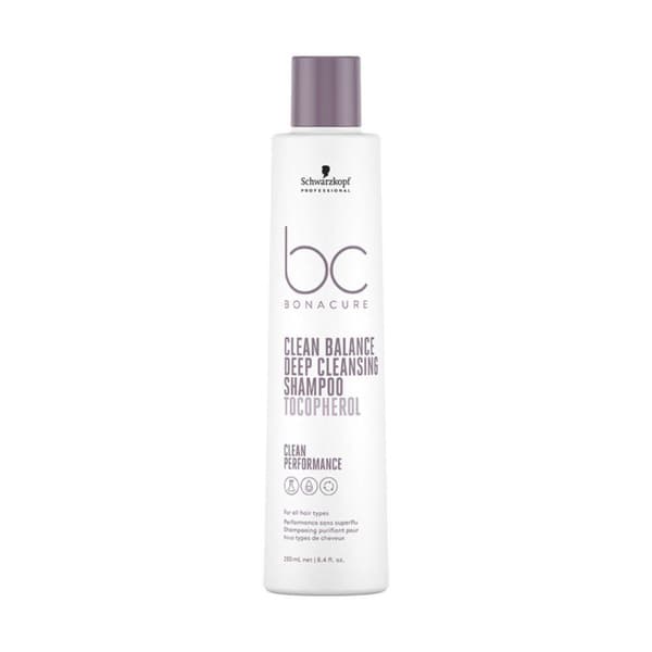 Schwarzkopf BC Bonacure Clean Balance Deep Cleansing Shampoo Tocopherol 250 ml
