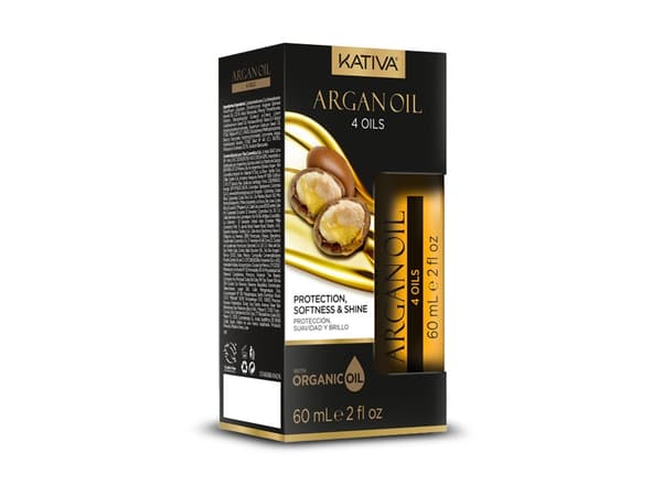 Kativa Argan Oil 4 öljyä hiusöljy 60 ml