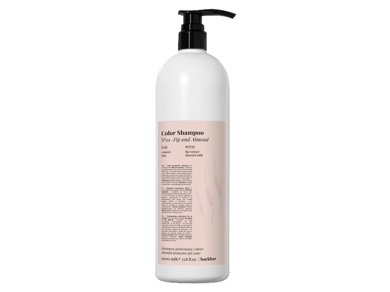FarmaVita Back.Bar N°01 Color Shampoo, Kvinner, Profesjonell, Sjampo, Farget hår, Alle farger, 1000 ml