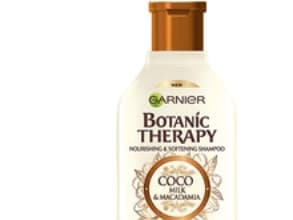 Garnier - Botanic Therapy Coco Milk & Macadamia Shampoo Nærende og beroligende sjampo for tørt og grovt hår - 400ml