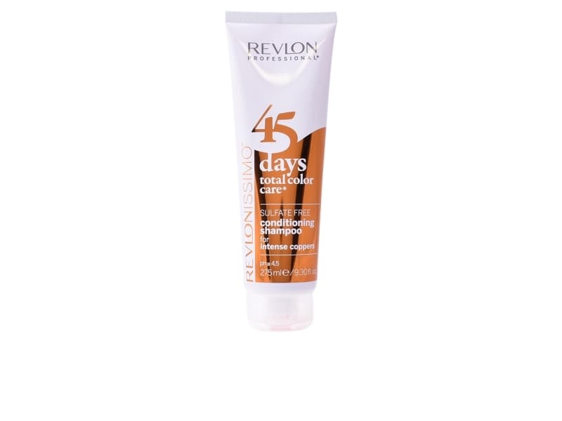 45 days total Color Care Shampoo Conditioner Intense Coppers shampoo and conditioner for intensive copper shades