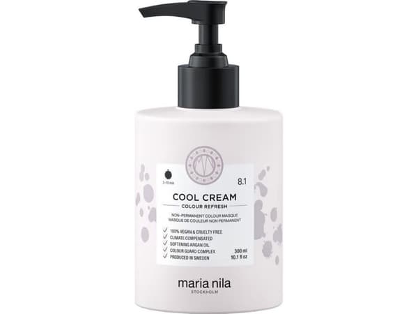 Maria Nila Color Refresh hårfargingsmaske 8.1 Cool Cream 300ml Maria Nila