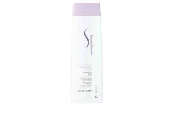 Wella SP Balance Scalp Shampoo 250ml, Unisex, Proffesionelle, Shampo, Tørt hår, Tab af hår, Følsomt hår, Alle farver, 250 ml
