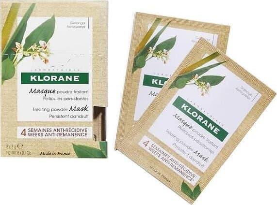 Klorane Treating Powder Mask - Galanga - - 24 g