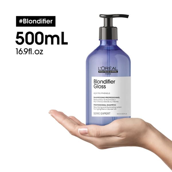 L'Oréal Professionnel Blondifier Serie Expert Professional Shampoo Gloss 500 ml - Blont & Silver