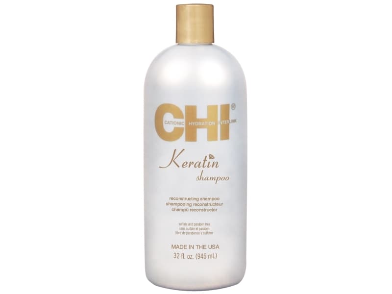 CHI Keratin, Kvinder, Proffesionelle, Shampo, Alt hår, Sort, Blond, Brun, Kastanje, Rød, 946 ml