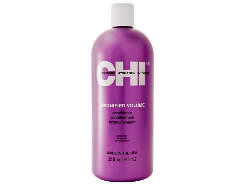 CHI Magnified Volume, Kvinnor, 946 ml, Professionellt hårbalsam, Fint hår, Svart, Blond, Brun, Kastanj, Röd, Glans, Stärkande, Volym