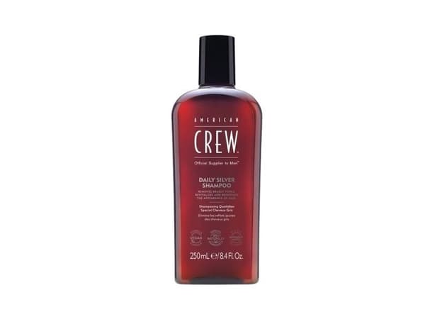 Sampon American Crew Daily Silver, Par grizonat/alb, 250ml