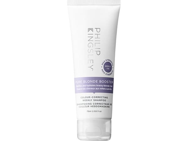 Philip Kingsley Philip Kingsley, Pure Blonde Booster, Hair Shampoo, Moisturizing & Clarifying, 75 ml For Women