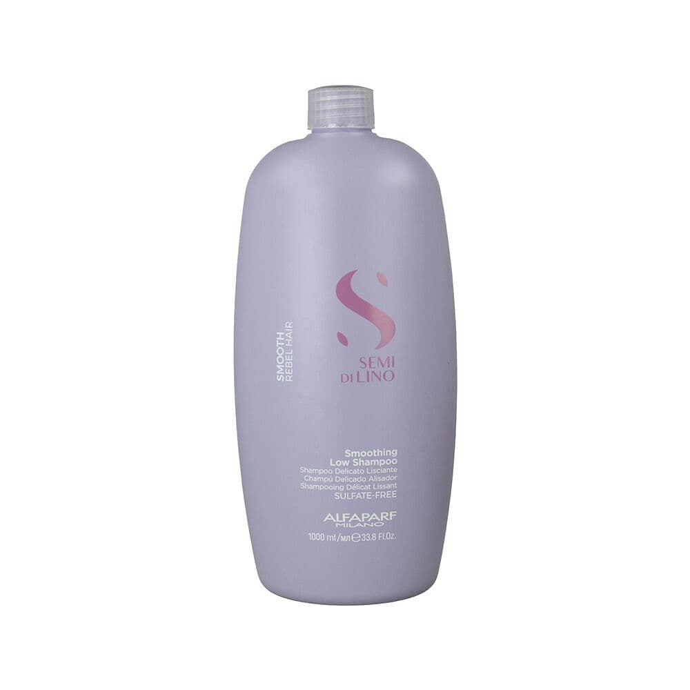 Rettende Sjampo Alfaparf Milano Semi Di Lino Smooth Utemmet Hår (1000 ml)