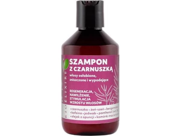 BIOELIXIRE_Shampoo with Blackcurrant for weakened, damaged and falling out hair 300ml