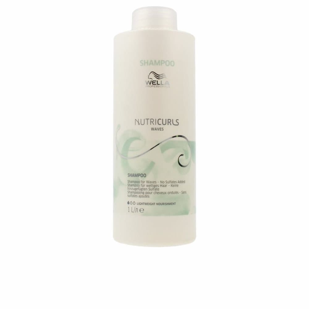 Sjampo for Krøllete Hår Wella Nutricurls Definerer bølger (1000 ml)
