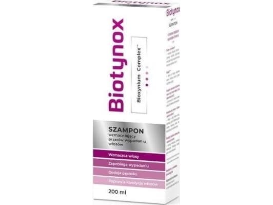 Biotynox, Strengthening Anti Hair Loss Shampoo, 200 ml - Long expiry date!