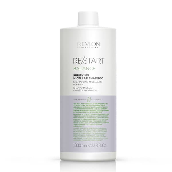 Revlon Professional Revlon Professional Restart Balance purifying micellar shampoo 1000ml - Skadat & Behandlat