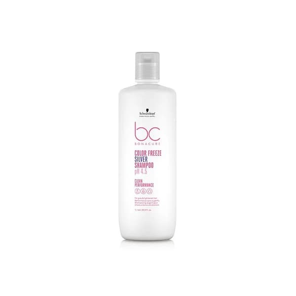 Schwarzkopf BC Bonacure Color Freeze Silver Shampoo 1000ml - Blont & Silver