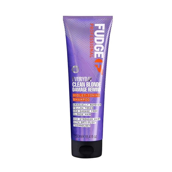 Fudge Fudge Clean Blonde Everyday Shampoo 250ml - Blont & Silver