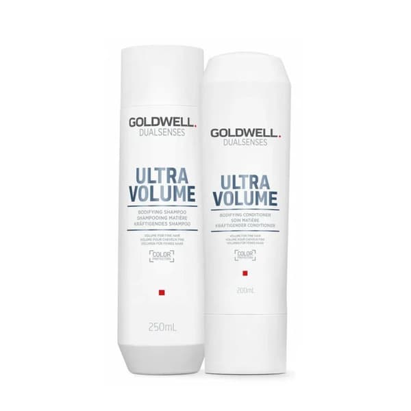 Goldwell Goldwell Dualsenses Ultra Volume Bodifying Shampoo + Conditioner Duo - Fint & Volym