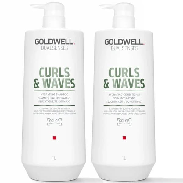Goldwell Goldwell Dualsenses Curly Waves Hydrating Duo 1000ml - Lockigt & Permanentat