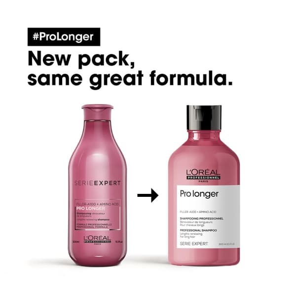 Loréal Professionnel Pro Longer Schampo 300ml - Fint & Volym