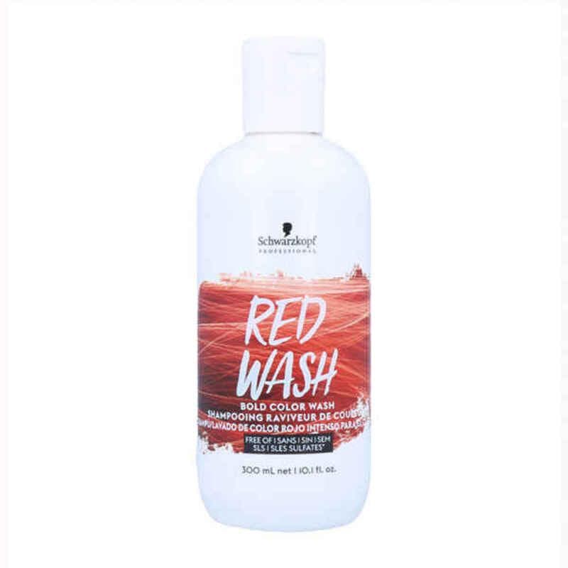 Non-permanent Colourant Shampoo Bold Red Wash Schwarzkopf (300 ml)