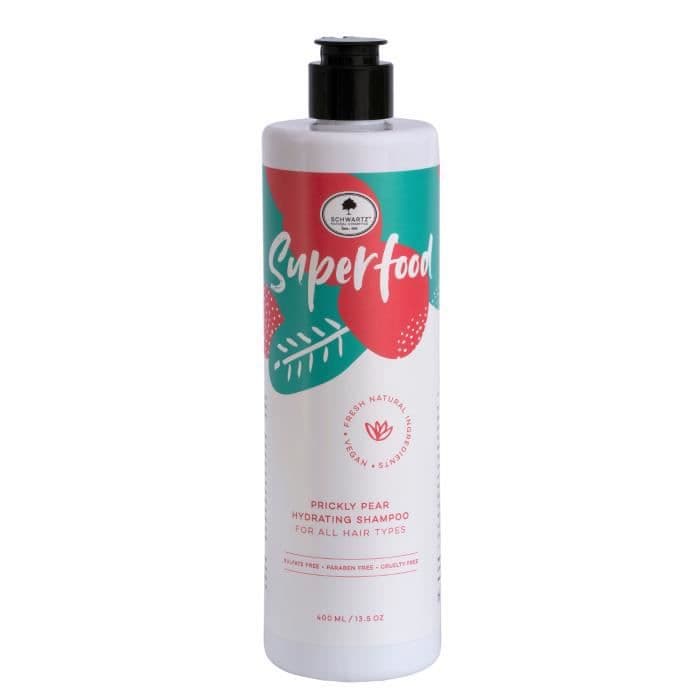 Ultra närande och fuktgivande schampo - Förhindrar håravfall - Prickly Pear, Vitamin B5 - Alla hårtyper - 400ml
