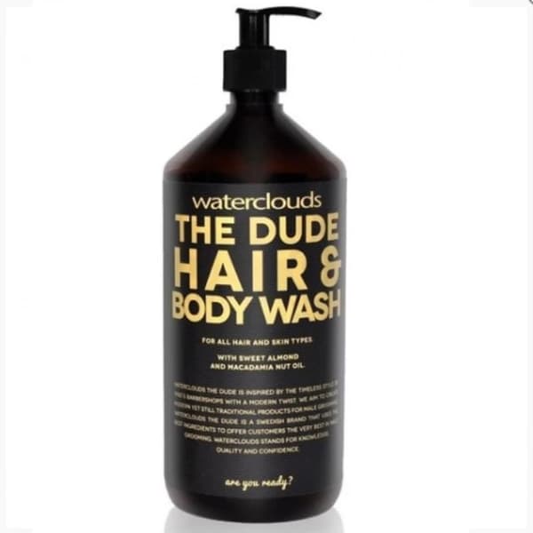 Waterclouds The Dude Hair & Body Wash 1L - Schampo