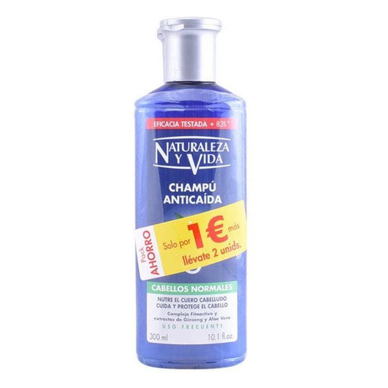 Anti-Hair Loss Shampoo Ginseng Naturaleza y Vida (300 ml)