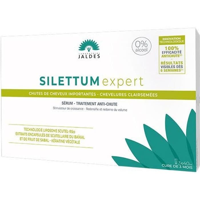 Jaldes Silettum Expert Anti-Håravfall Treatment 3 Month Cure 3 x 40ml