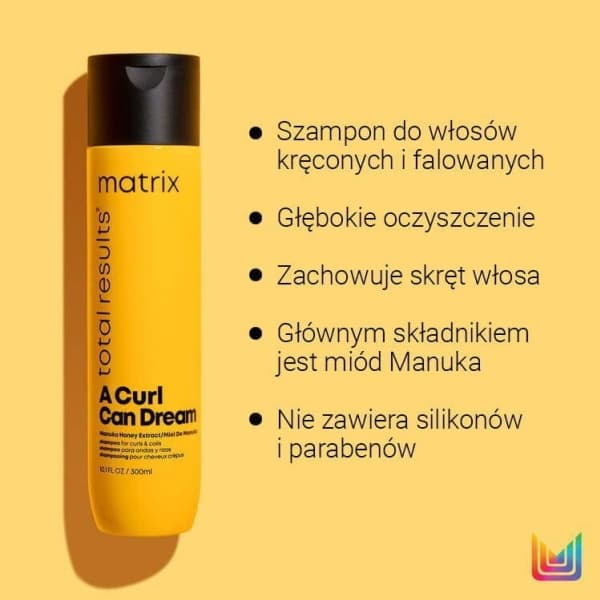 MATRIX MATRIX Totale resultater A Curl Can Dream sjampo for krøllete og bølgete hår 300ml