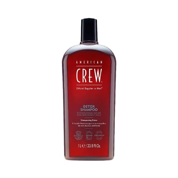 American Crew American Crew Detox Shampoo 1000ml - Skadat & Behandlat