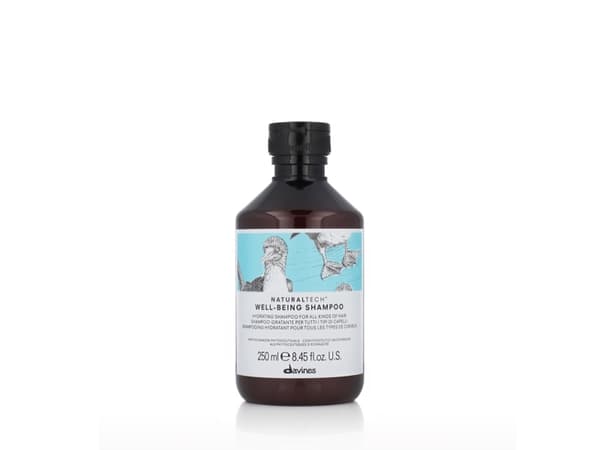 Davines NATURALTECH WELLBEING Shampoo, Kvinder, Ikke-professionel, Shampo, Alt hår, Alle farver, 250 ml