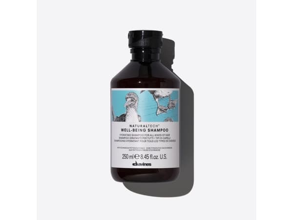 Davines NATURALTECH WELLBEING Shampoo, Kvinder, Ikke-professionel, Shampo, Alt hår, Alle farver, 250 ml